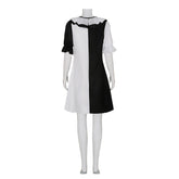 Horror Movie Terrifier Clown Black Dress Outfits Cosplay Costume Halloween Carnival Suit